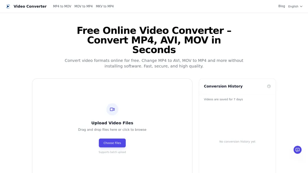 Video Converter AI tool screenshot