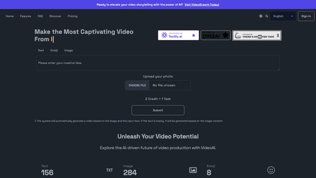 Videoai website