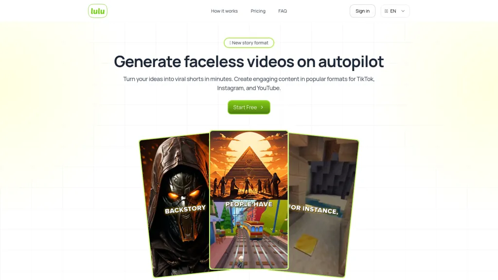 Videolulu website