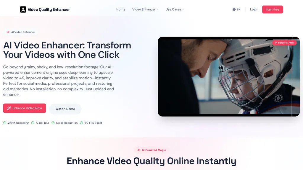 Video Quality Enhancer - AIAI.com AI tool screenshot