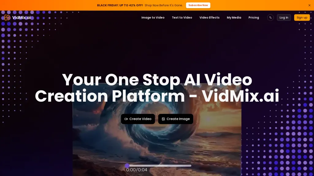 Vidmix AI AI tool screenshot