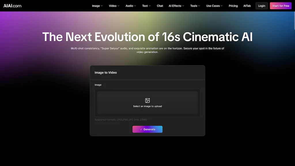 Vidu Q3 - AIAI.com AI tool screenshot