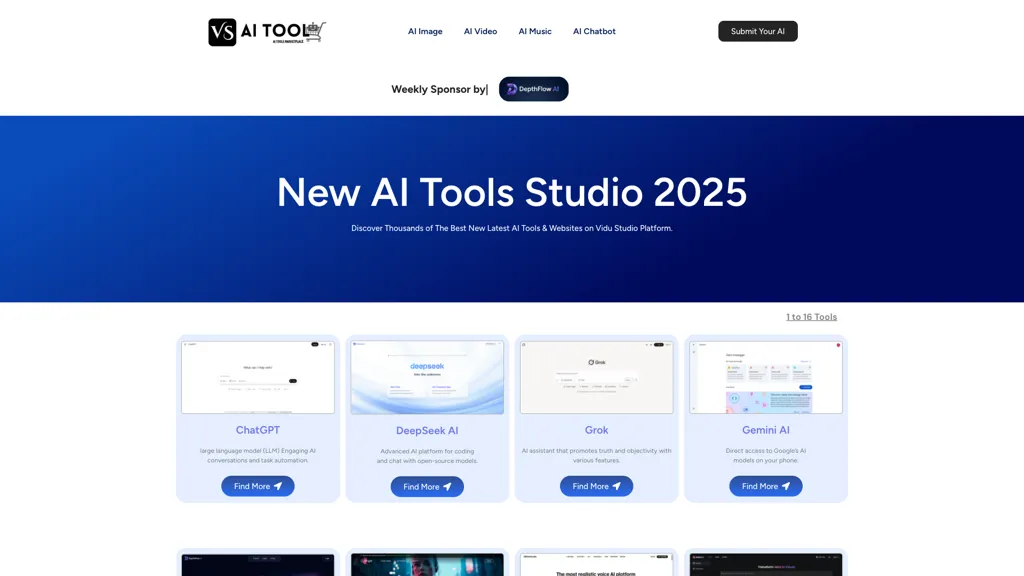 Vidu Studio AI tool screenshot