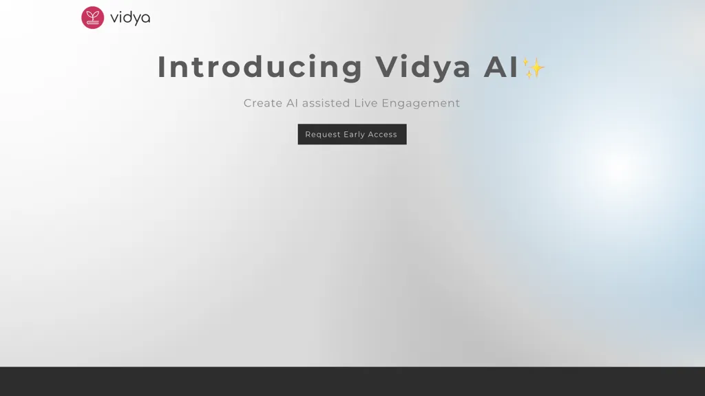 Vidya website