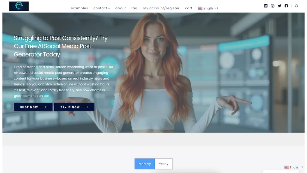 ViralPulseAI website