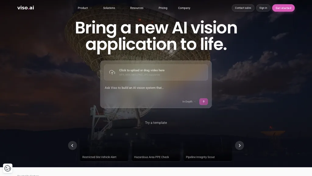Viso.ai screenshot