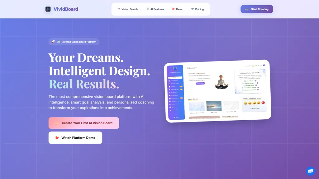 Vividboard.app AI tool screenshot