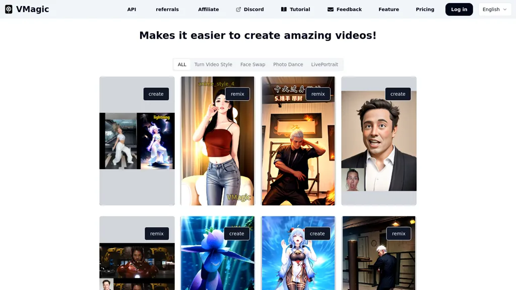 VMagic website