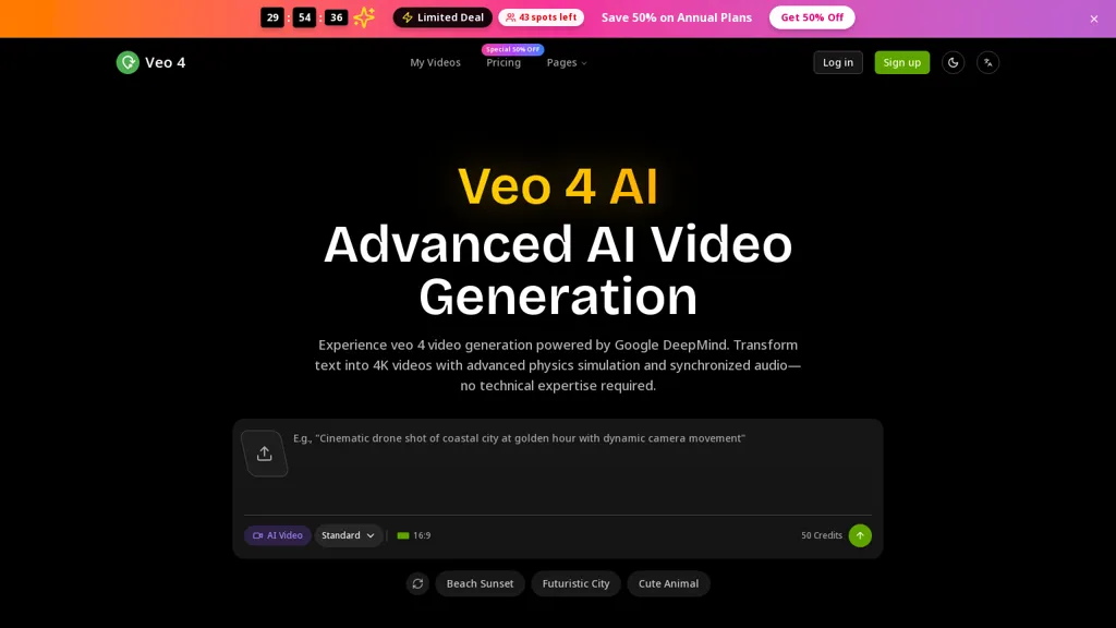 Voe4 AI tool screenshot
