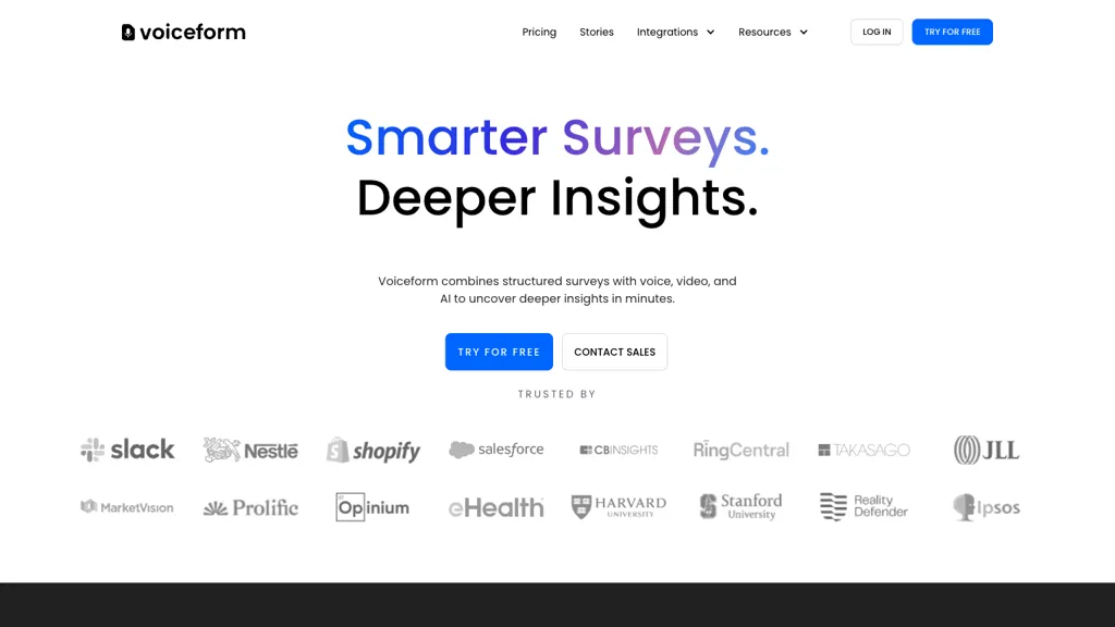 Voiceform alternatives and competitors