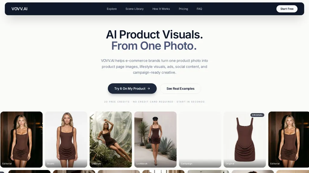 VOVV AI AI tool screenshot