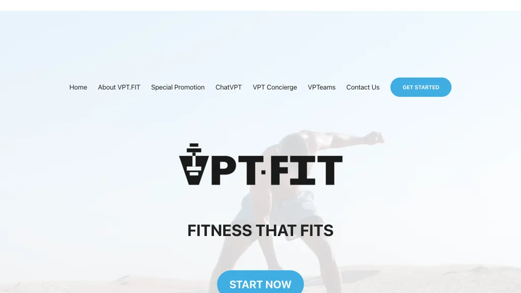 VPT.FIT website