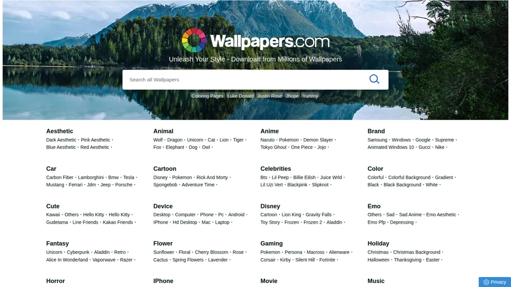 wallpapers.com alternatives and competitors