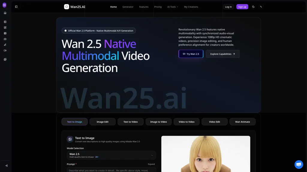 Wan2.5.ai alternatives and competitors