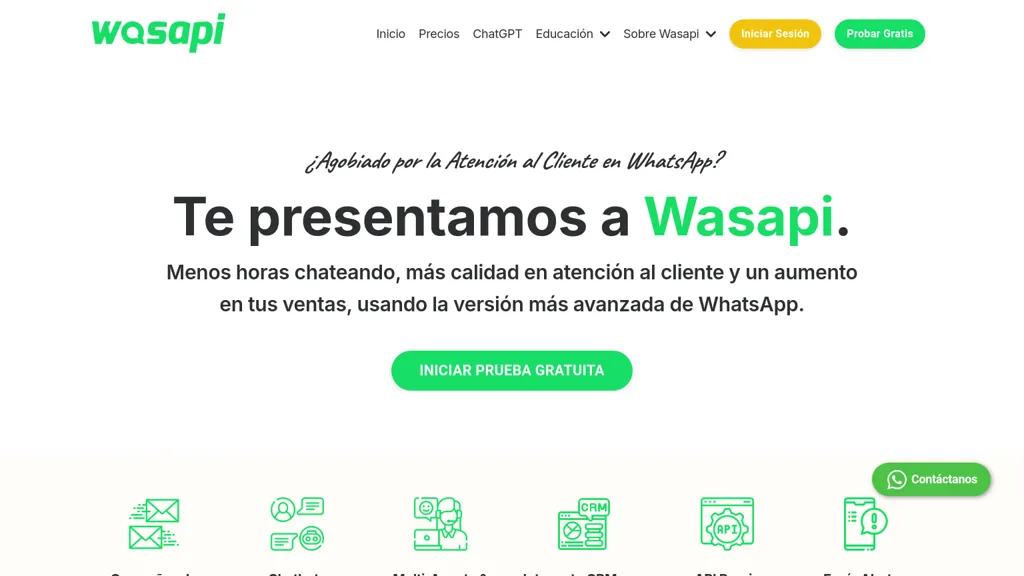 Wasapi website