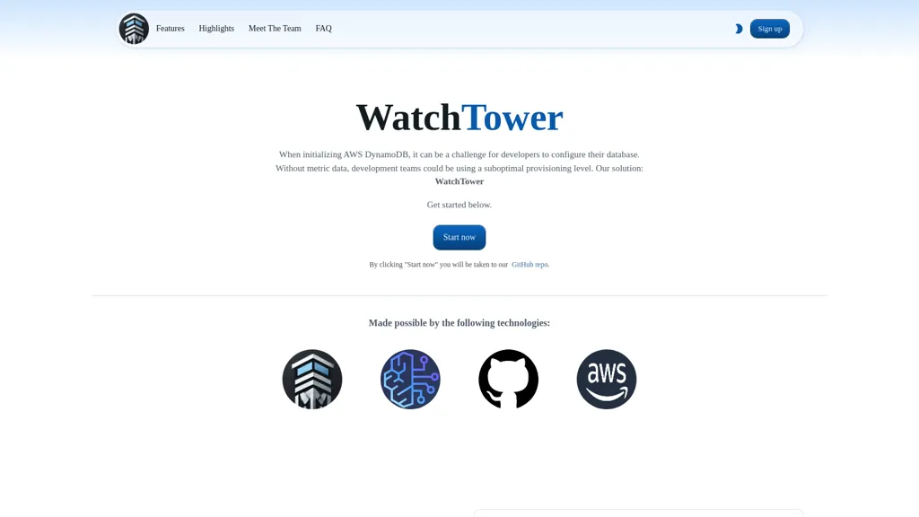 WatchTower website