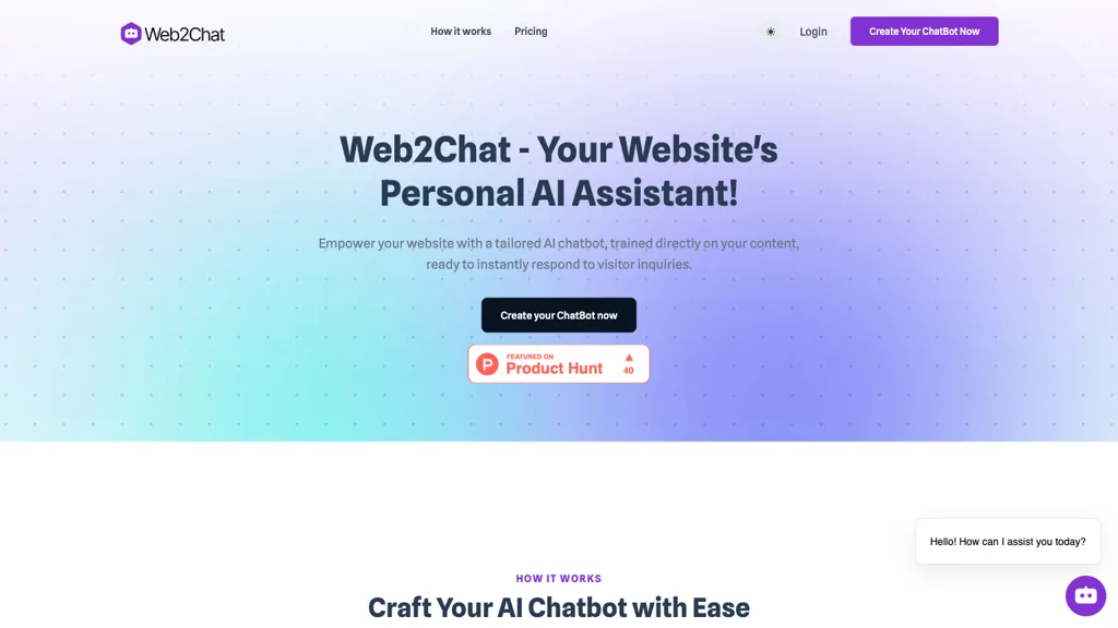 Web2Chat website