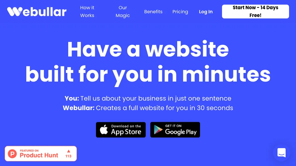 Webullar website
