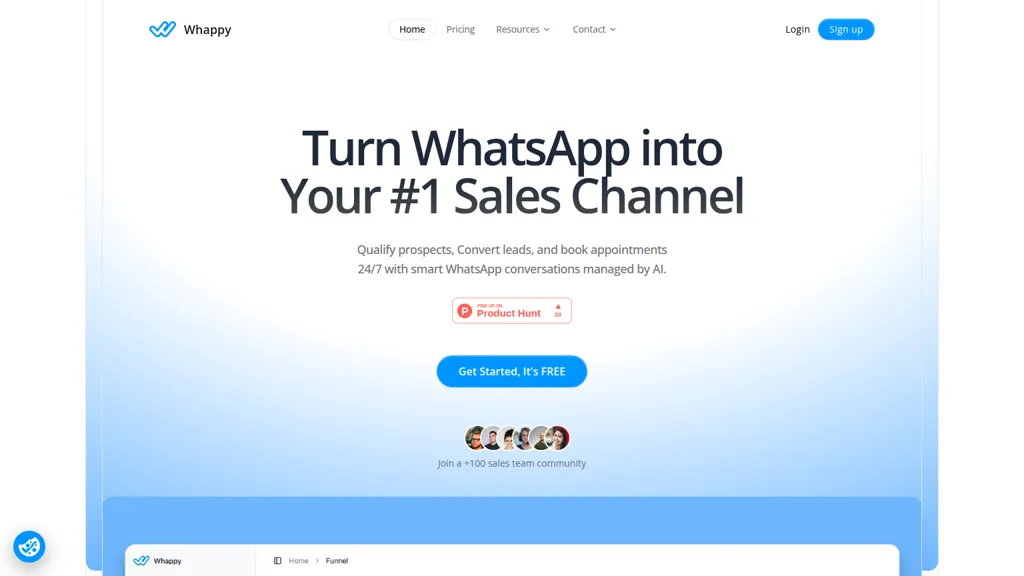 Whappy AI tool screenshot