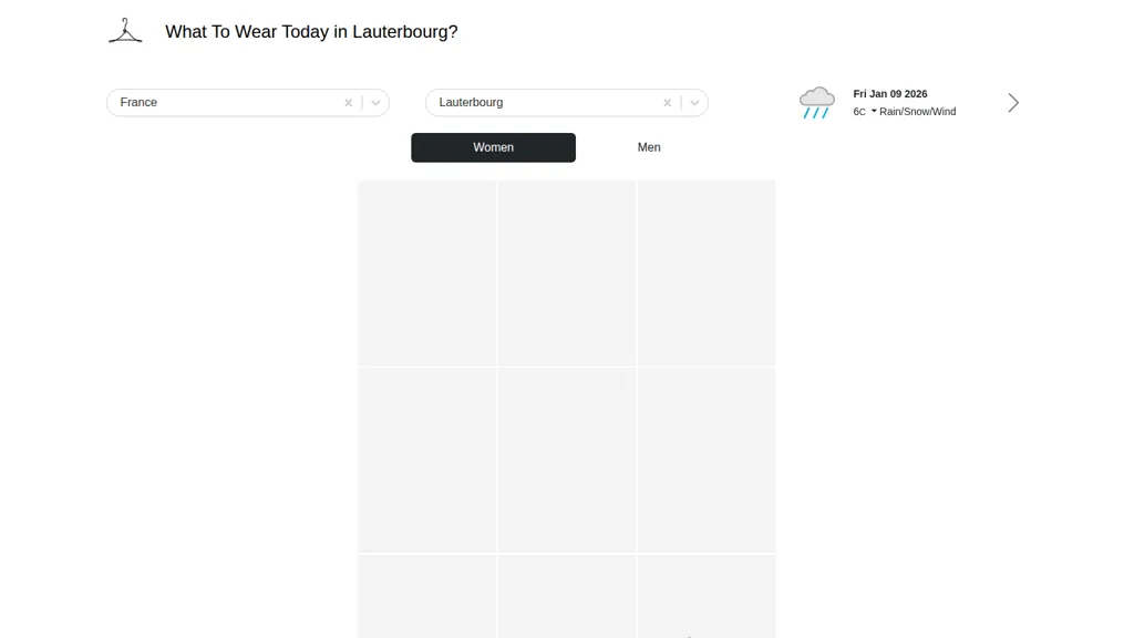 What's The Wear AI tool screenshot