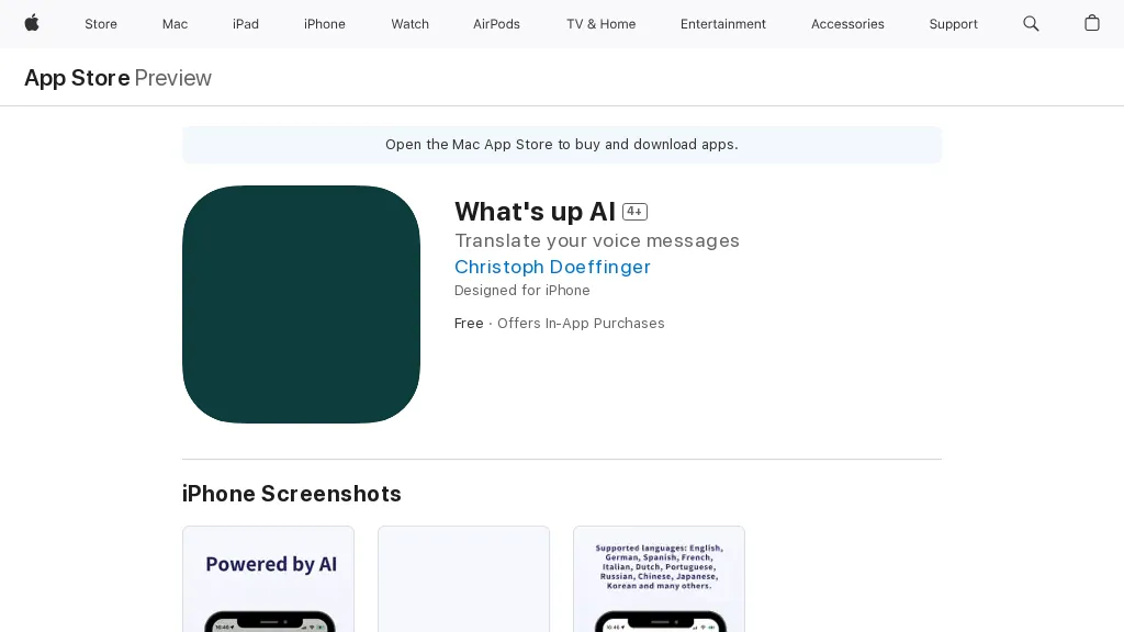 What's up AI website