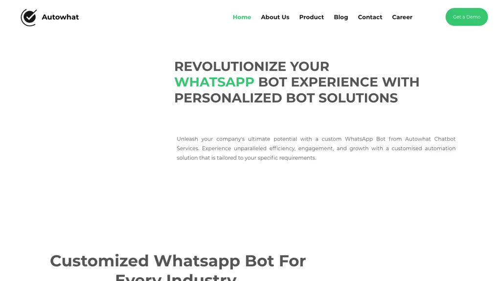 Whatsapp bot website
