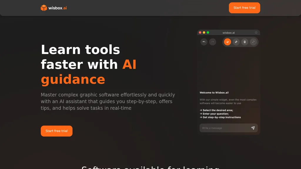 Wisbox.ai AI tool screenshot
