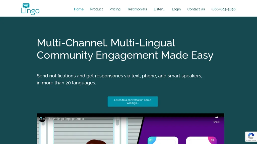 witlingo.com AI tool screenshot