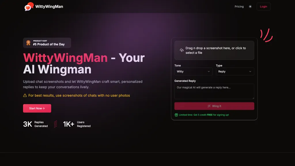 Wittywingman website
