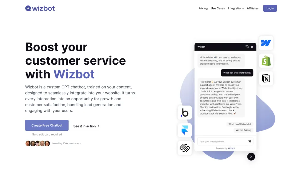 Wizbot website