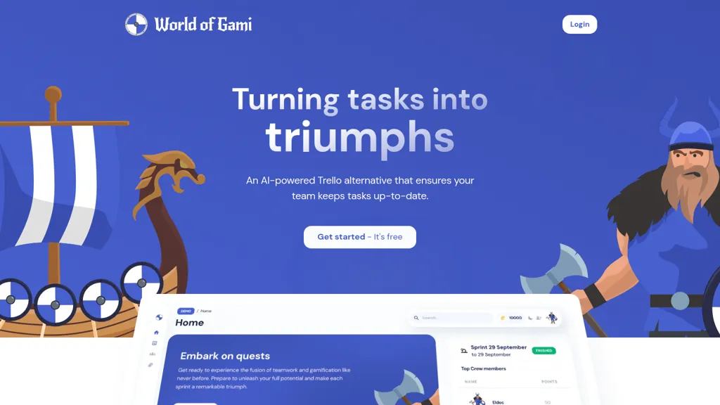 World of Gami AI tool screenshot