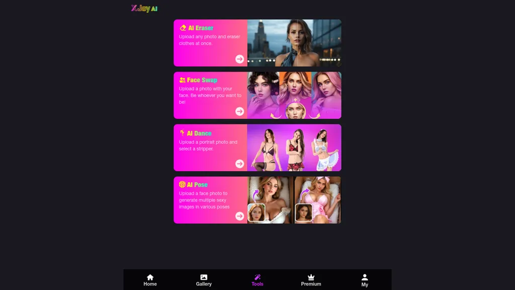 XJoy AI website