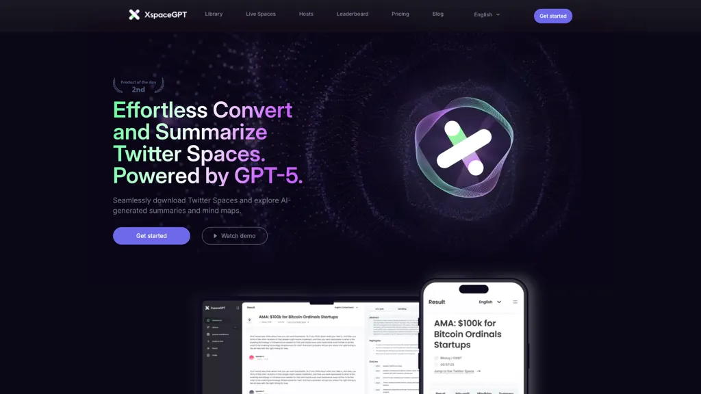 XspaceGPT AI tool screenshot