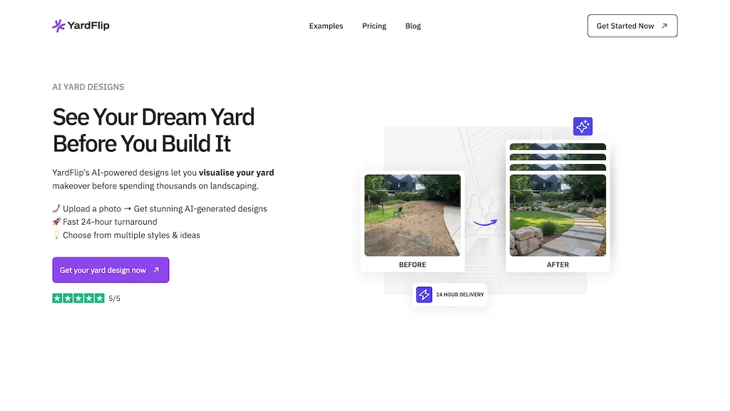 YardFlip website