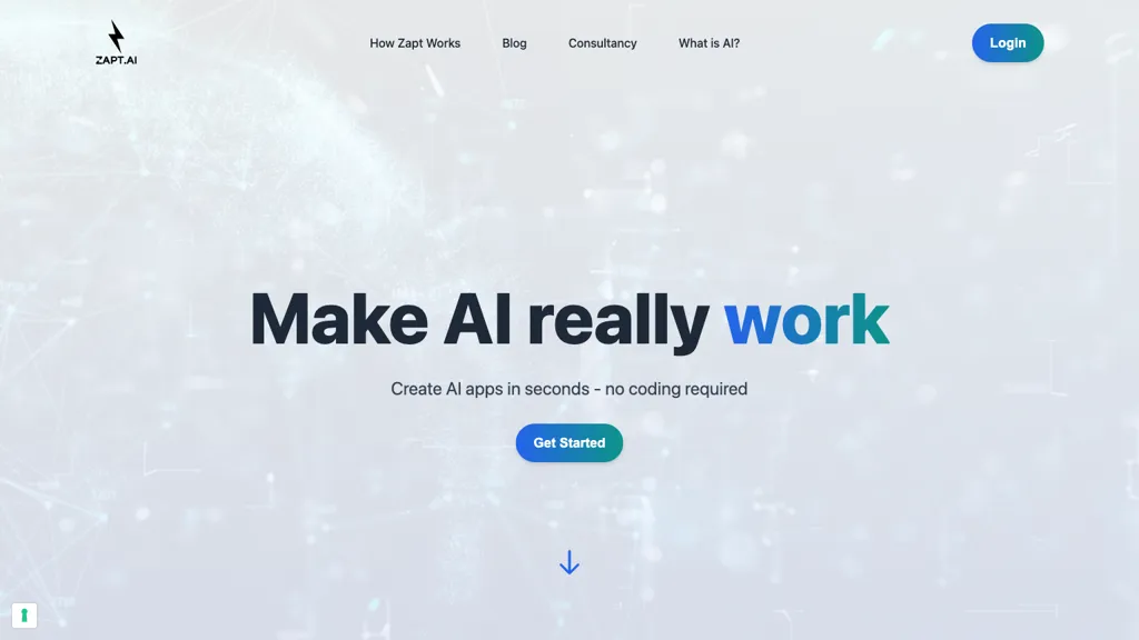 Zapt website
