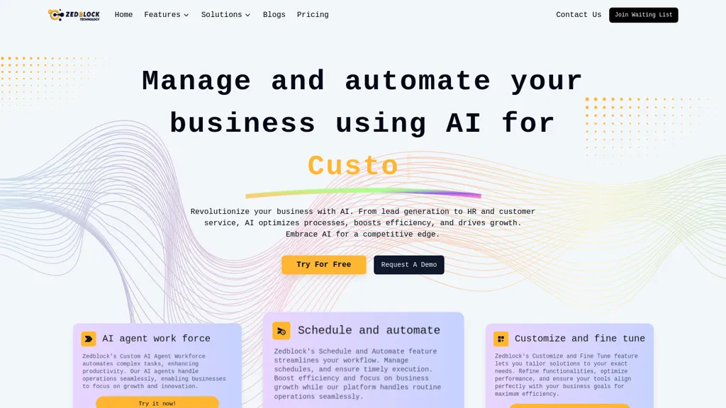 Zedblock website