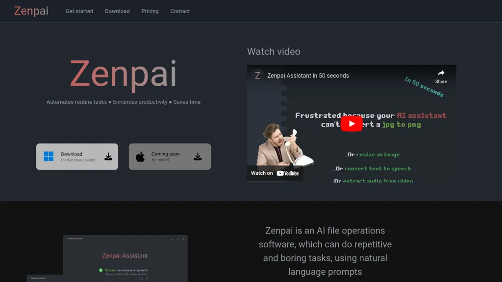 Zenpai assistant Zenpai assistant