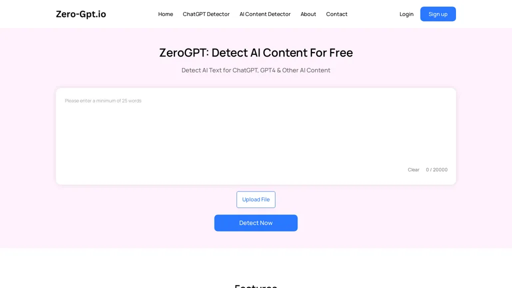 Zero-Gpt.io website