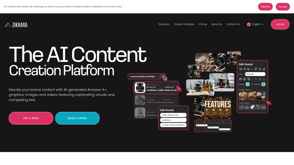 Zikhara AI website