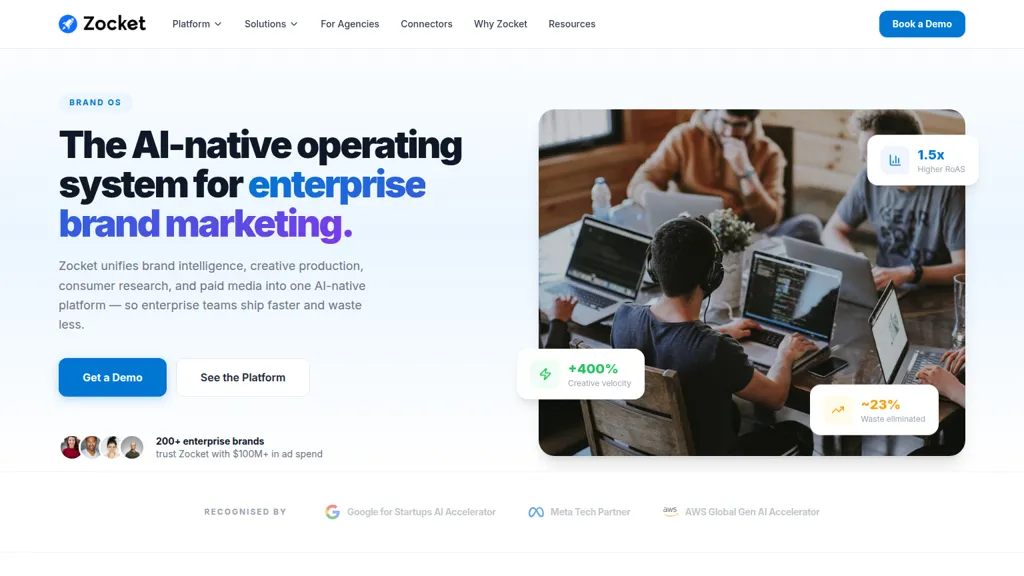 Zocket AI tool screenshot